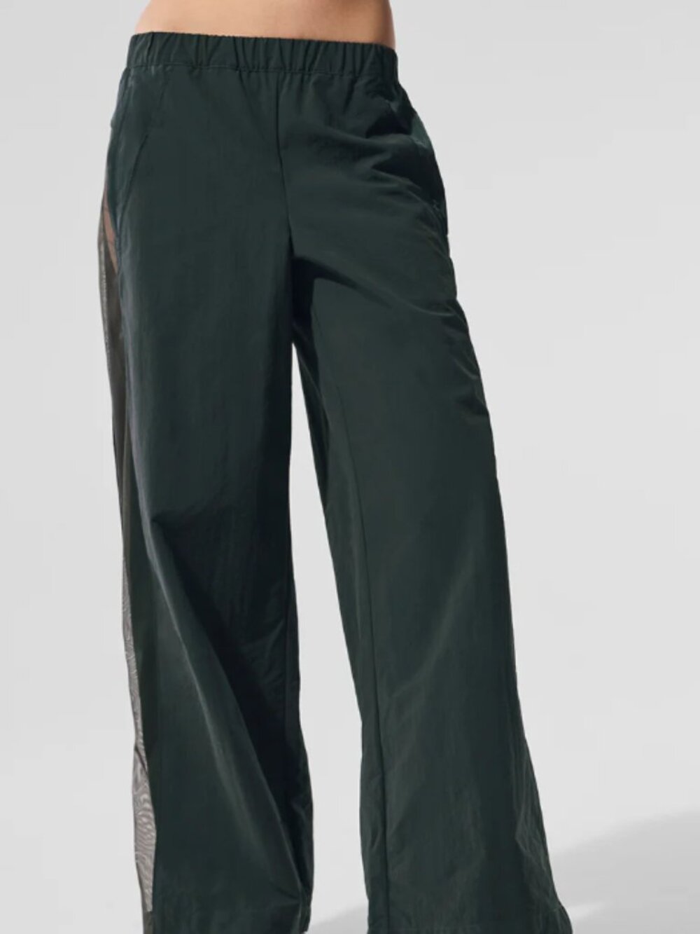 Alo High-Waist Origin Wide Leg Track Pant